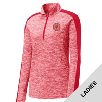 LST397 - W321E001 - EMB - Ladies 1/4 Zip Pullover
